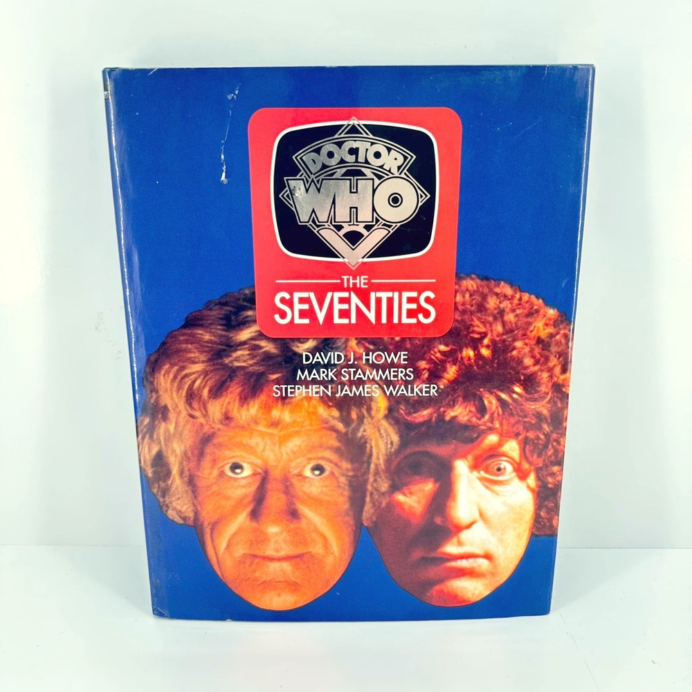 Doctor Who Book The Seventies David‎ J Howe Tom Baker Jon Pertwee 1970s Sci-Fi